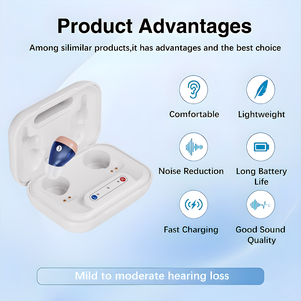 Aparelho Auditivo JINGHAO JH-A490 Recarregável Esquerdo