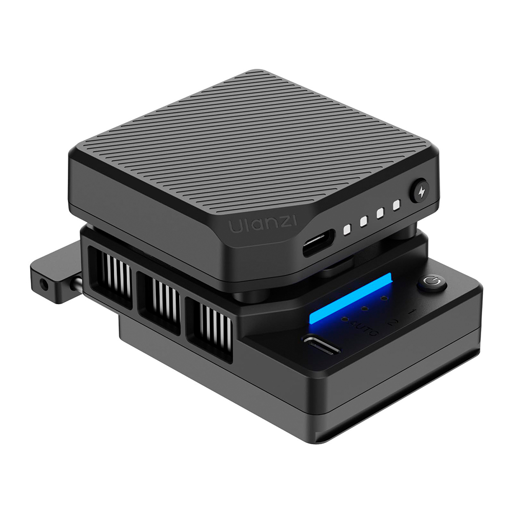 Kit Cooler Resfriador Ulanzi CU01 Camera Filmagens Live