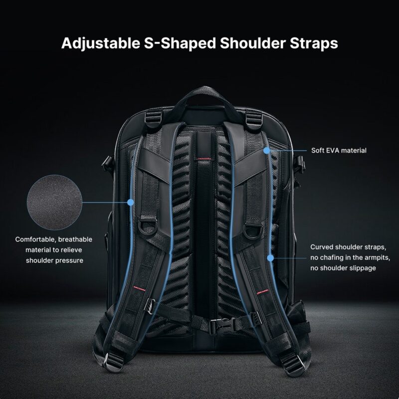 Mochila Profissional Câmera Ulanzi 22L Equipamento Foto
