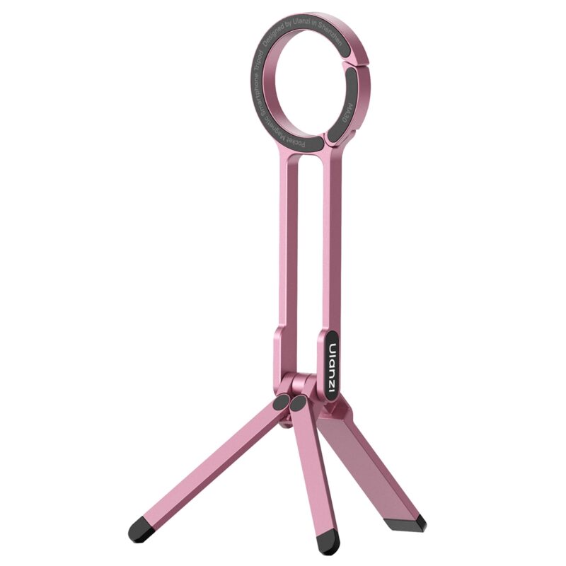 Suporte Tripé Ulanzi MA30 Celular Magnético Rosa Estável