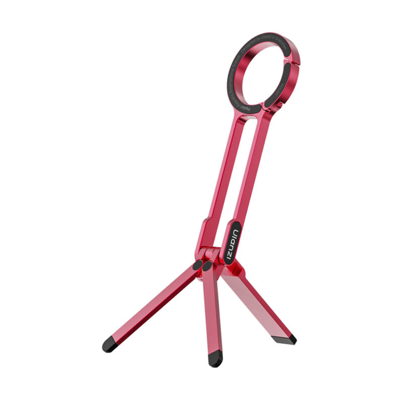 Tripé Celular Mosquetão Ulanzi MA30 Portátil Vermelho