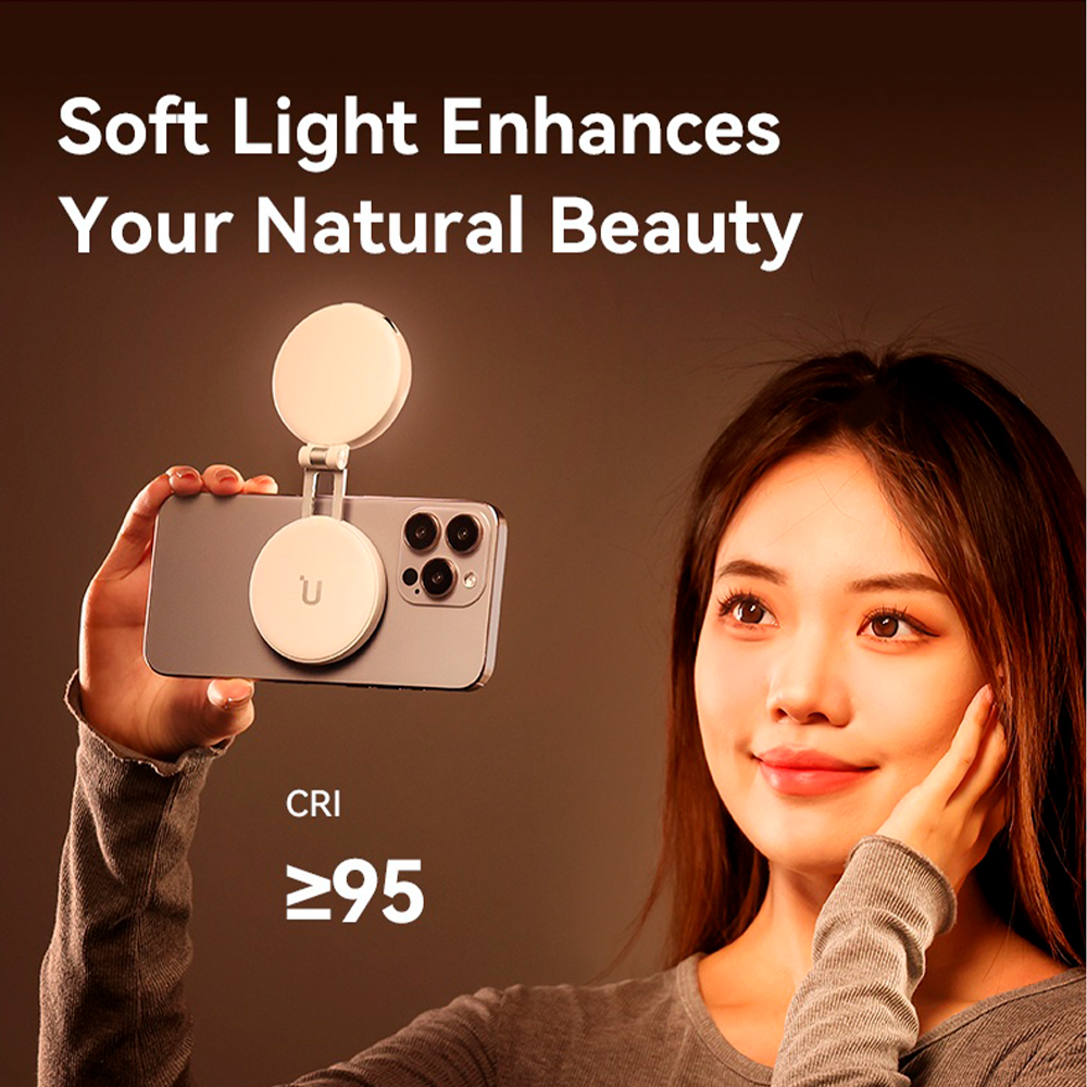 Luz led Ulanzi LM19 Mini Ring Light Magsafe Selfie Vídeo