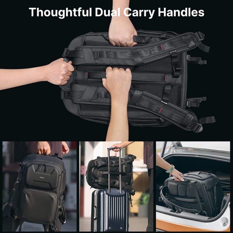 Mochila Hardshell Ulanzi para Câmera Profissional 35L