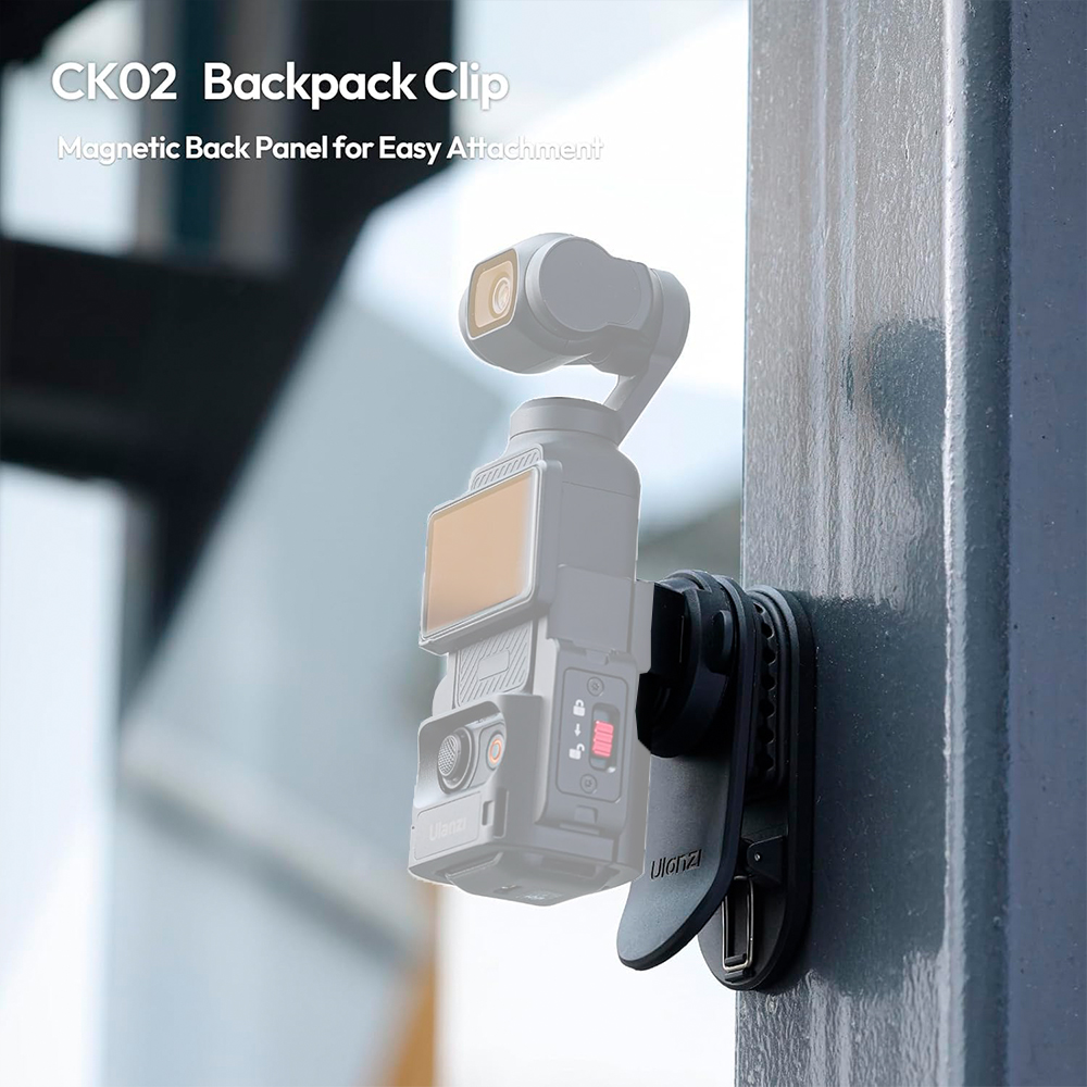 Ulanzi Ck02 Cka Clipe Mochila Engate Rápido P/ Câmera