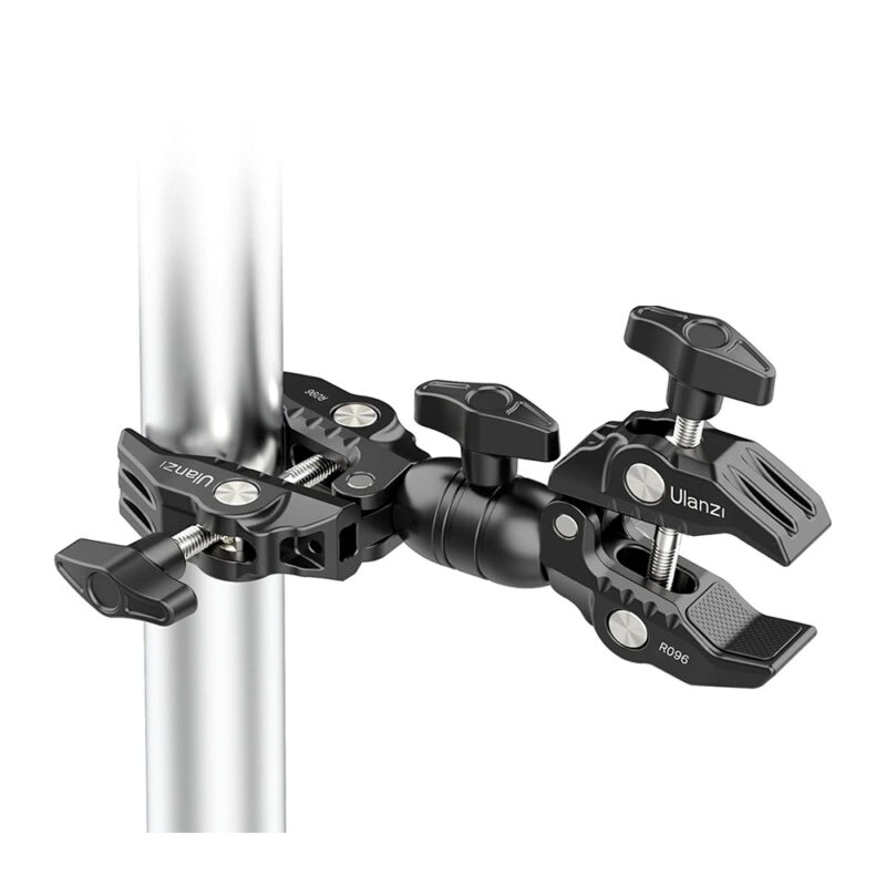 Ulanzi R096 Super Clamp Duplo Articulado Câmera Monitor