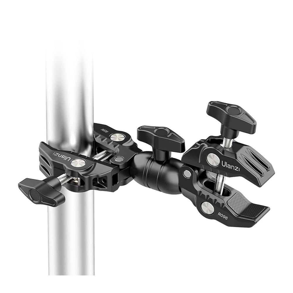 Ulanzi R096 Super Clamp Duplo Articulado Câmera Monitor