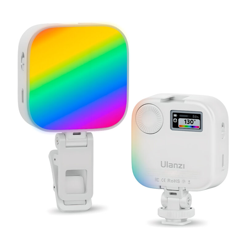Ulanzi U60 RGB Luz Bolso Vídeo Fotografia Suporte Umount