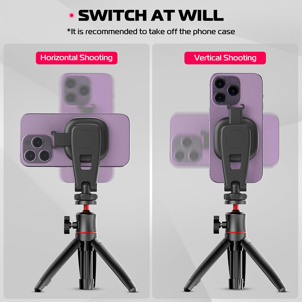 Ulanzi Suporte Magnético iPhone Tripé MA23 MagSafe 360°