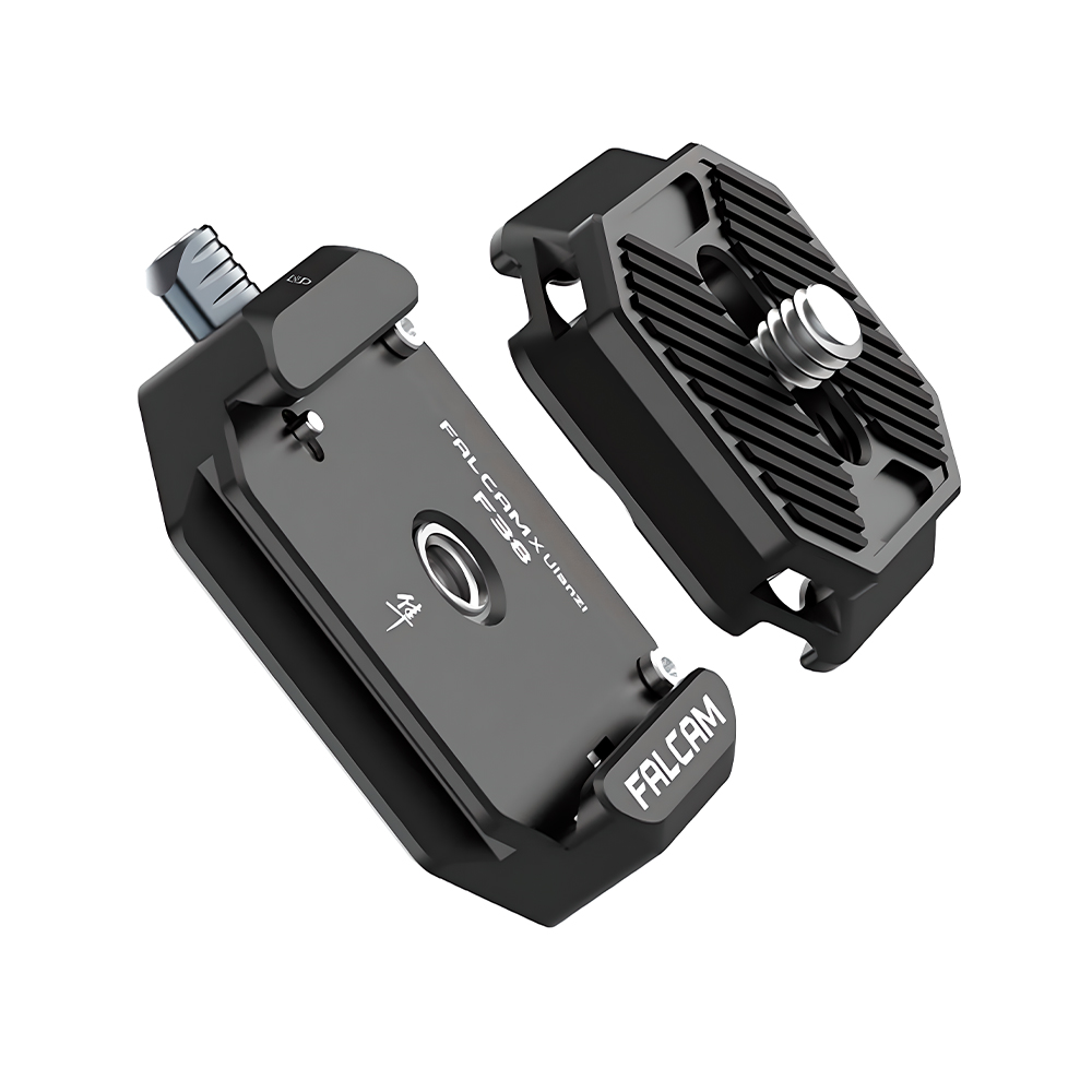 Ulanzi F38 Placa Liberação Rápida Câmera Tripé 1/4 3/8