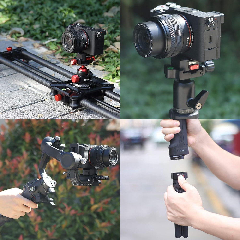 Adaptador Montagem Câmera Tripé Ulanzi ClawQuick Release