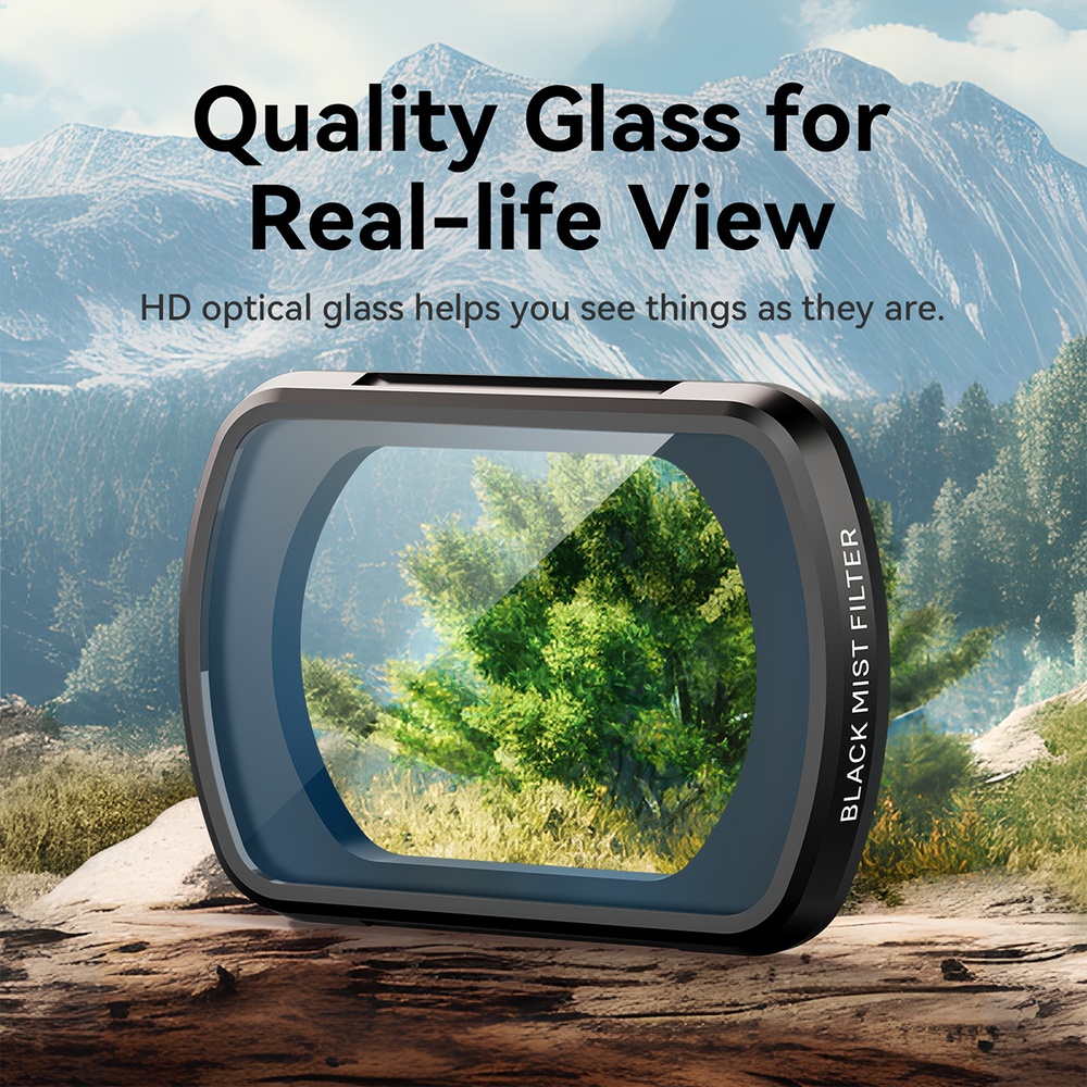 Filtro Névoa Ulanzi PK-01 para DJI Osmo Pocket 3 Vídeo