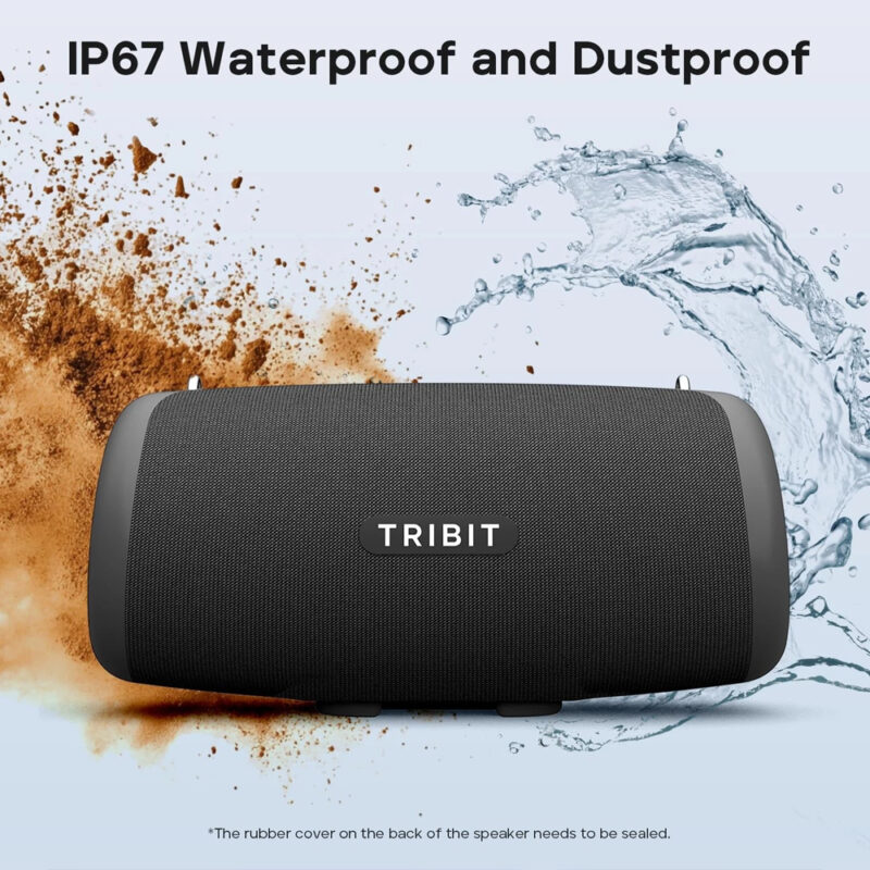 Caixa de Som TRIBIT StormBox Lava 80W Graves XBass IP67