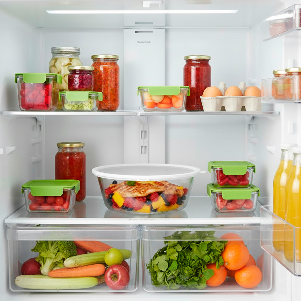 Tampa Potes Tigela Life Silicone Branca Reutilizável