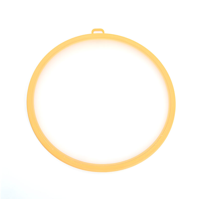 Tampa Potes Tigela Life Silicone Amarela Reutilizável