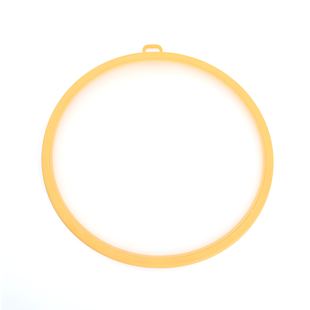 Tampa Potes Tigela Life Silicone Amarela Reutilizável