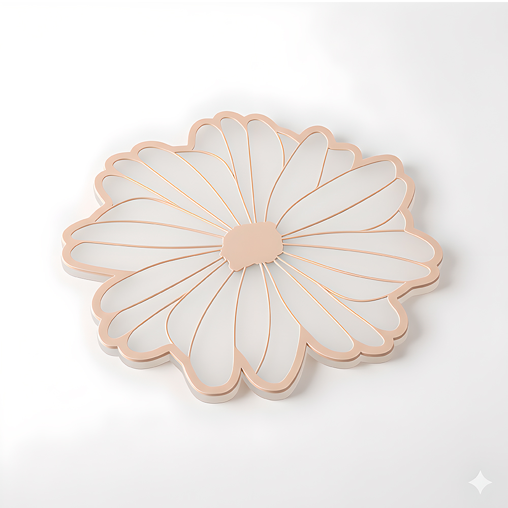 Porta Copos Life Silicone CT-252 Bege Descanso Mesa