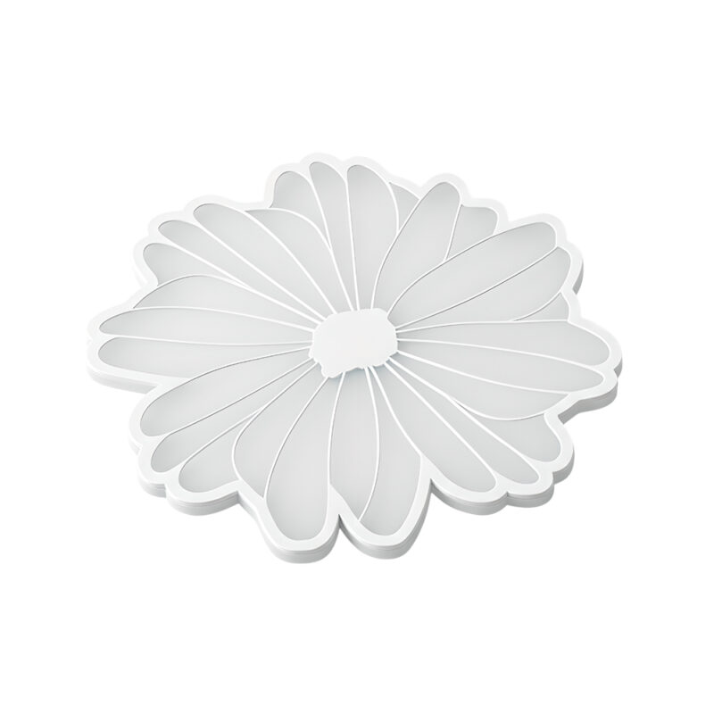 Porta Copos Life Silicone CT-252 Branco Descanso Mesa