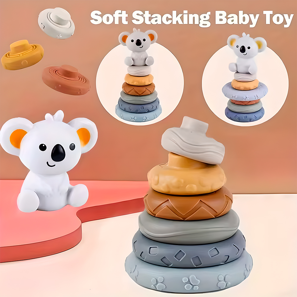 Bloco Silicone Koala Life NT-15 Brinquedo Montar