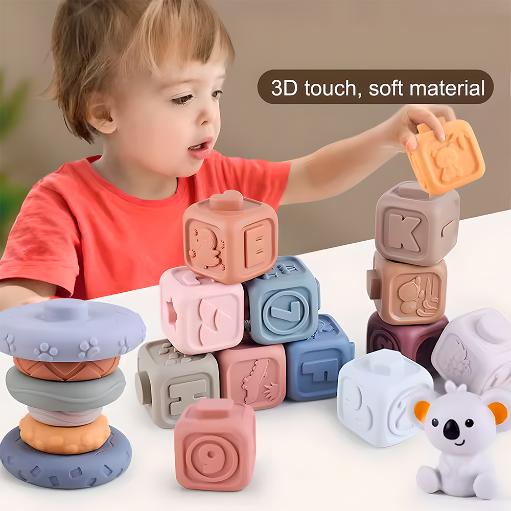 Bloco Silicone Koala Life NT-15 Brinquedo Montar