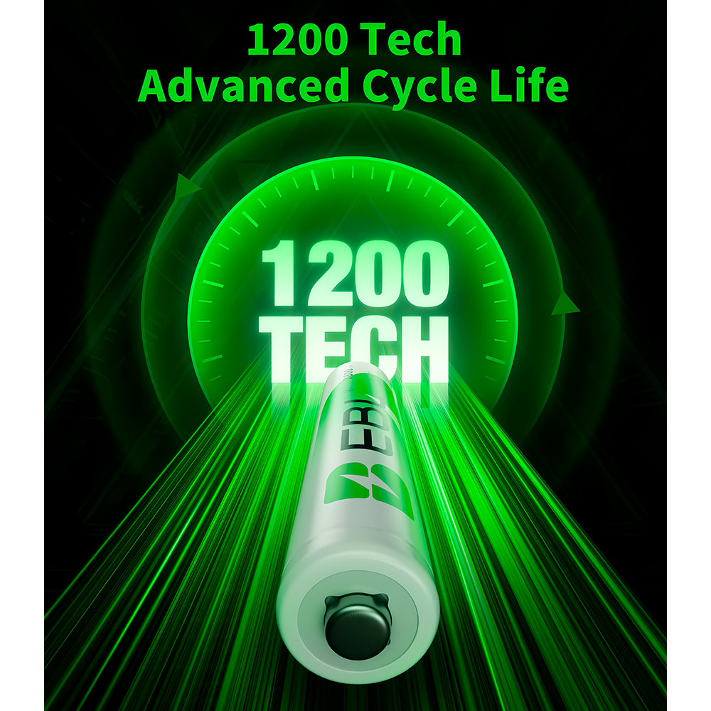 Pilhas AA Recarregáveis EBL 2800mAh 1.2V Ni-MH Kit C/4un