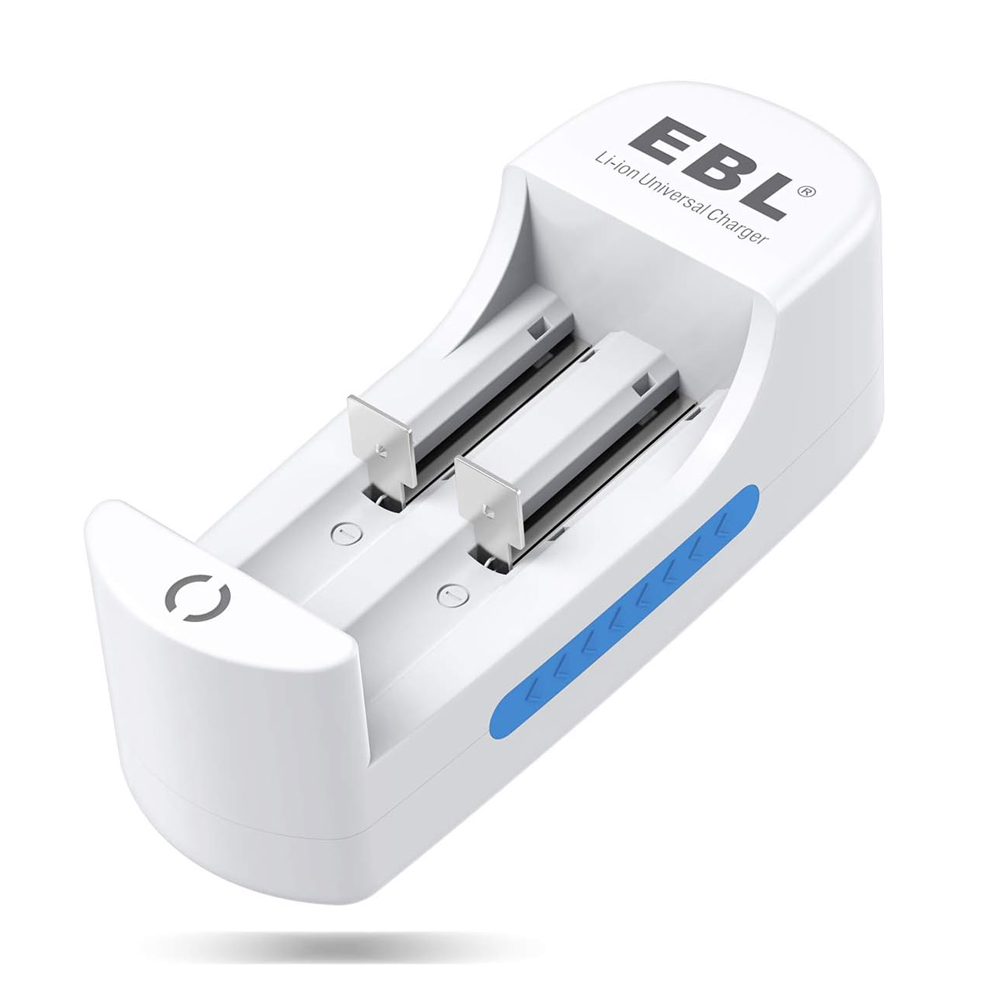 Carregador EBL Ln-6412 Pilha/Bateria Li-ion Recarregável