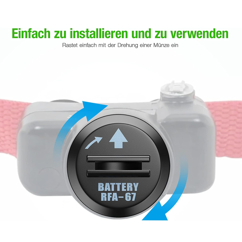 Kit Bateria 6V EBL RFA-67 para Coleira Pet 10 Unidades