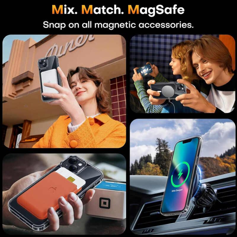 Capa Magnética TauriI iPhone 13 6,1 Proteção 360 MagSafe