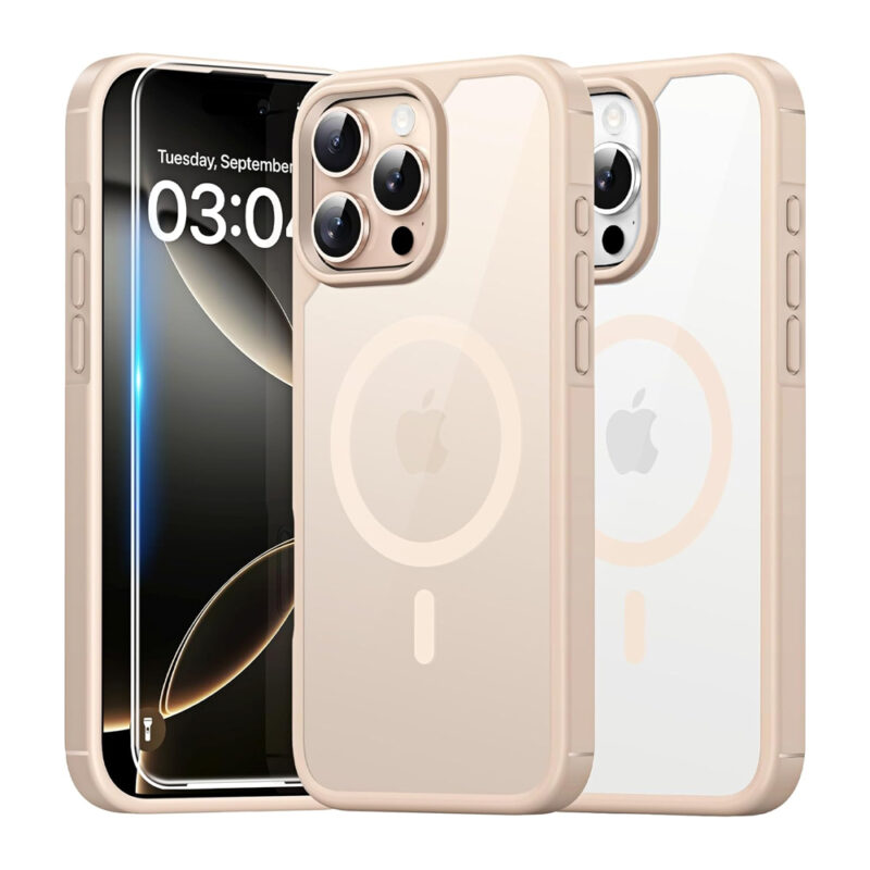 Capa Magnética TAURI iPhone 16 Pro 6.3, Proteção MagSafe