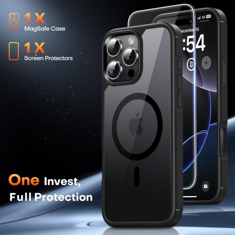 Capa Tauri iPhone 16 Pro Max 6.9 Magnética Proteção 360