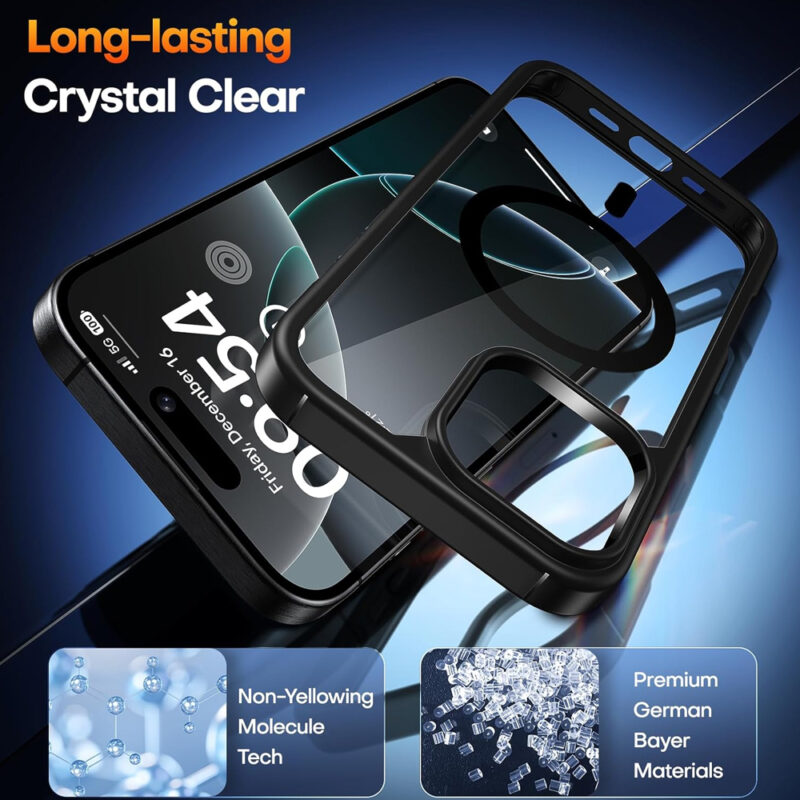Capa Tauri iPhone 16 Pro 6.3” - Magnética, Proteção 360°