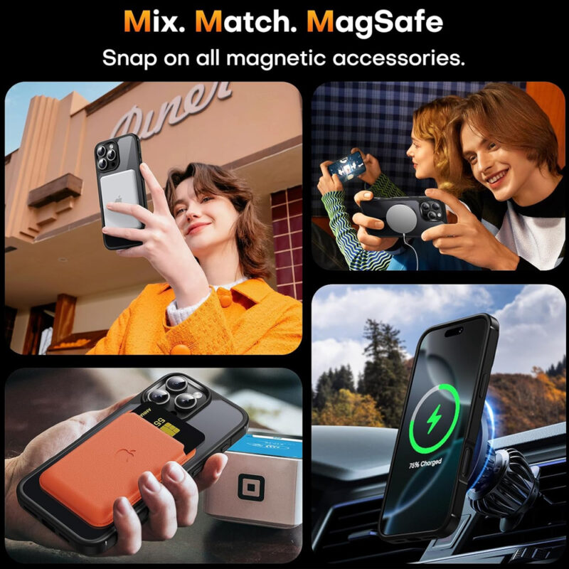 Capa Tauri iPhone 16 Pro 6.3” - Magnética, Proteção 360°