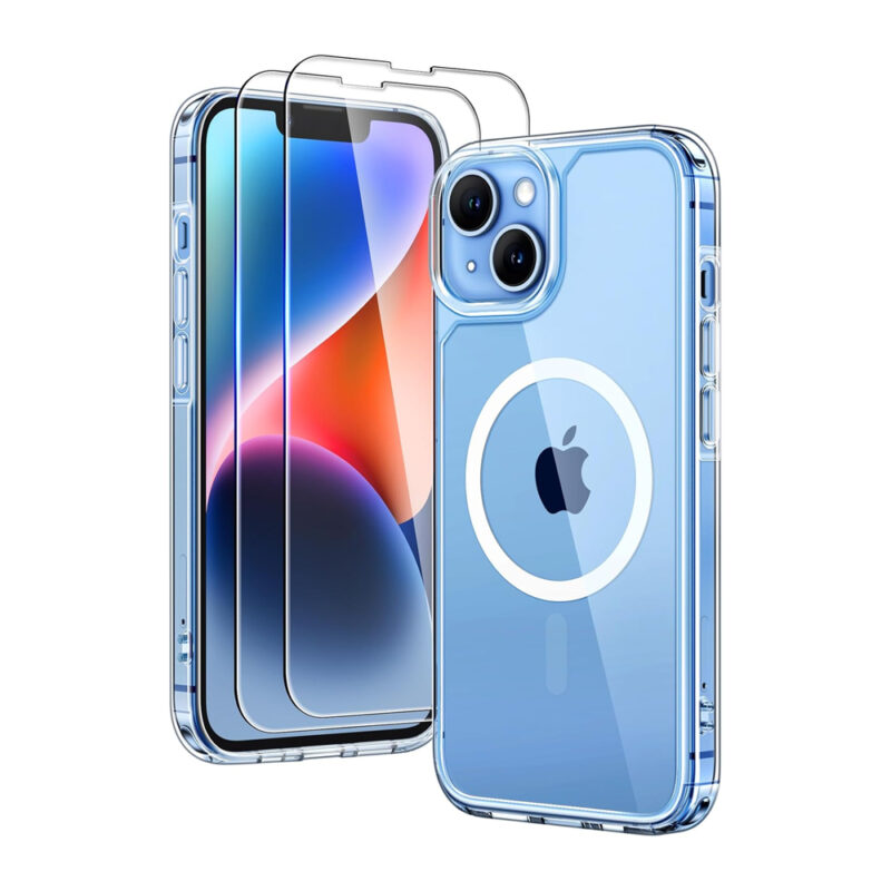 Capa Magnética Tauri iPhone 14 Plus 6.7 Anti‑Impacto 360