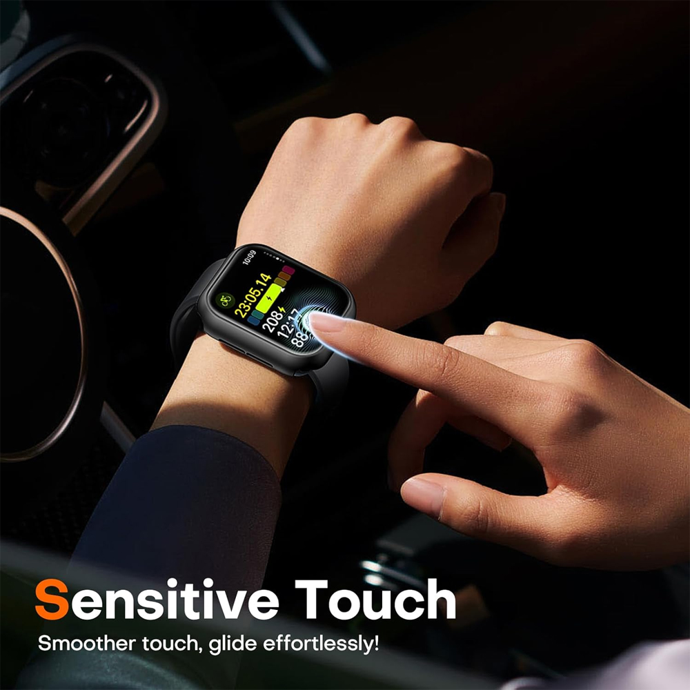 Capa Rígida Tauri Pra Apple Watch S10 46mm Protetor Tela