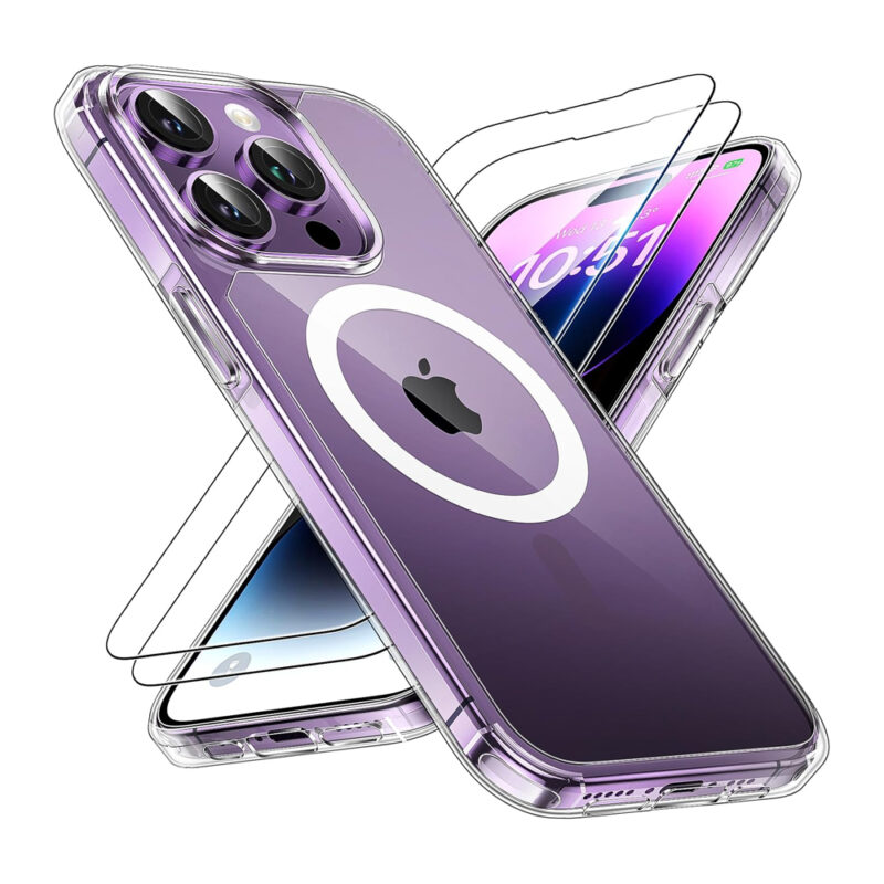 TAURI Capa iPhone 14 Pro Max Proteção Militar Anti-Choque