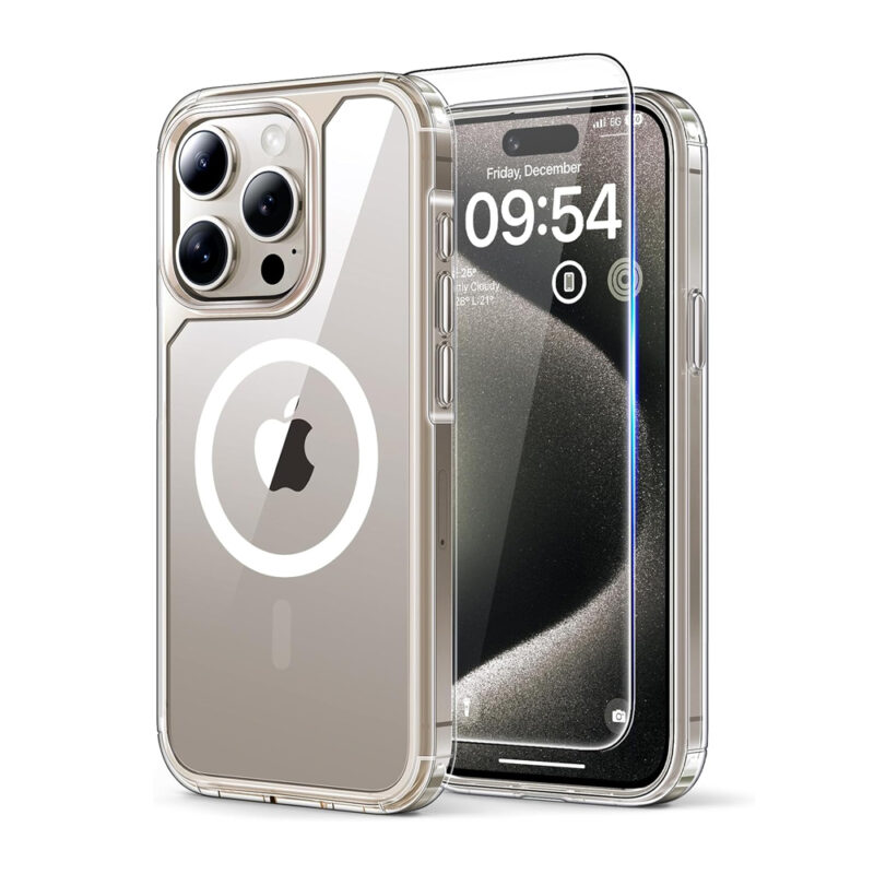 Capa para iPhone 15 Pro Max 6.7 Proteção Militar MagSafe