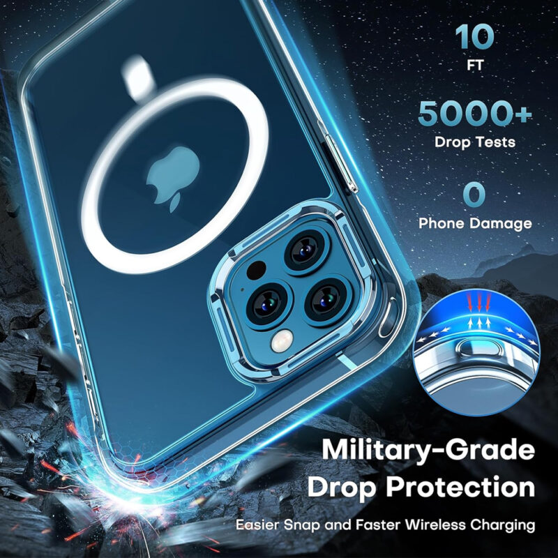 Capa Tauri iPhone 12 Pro Max 6.7 MagSafe, Película Vidro