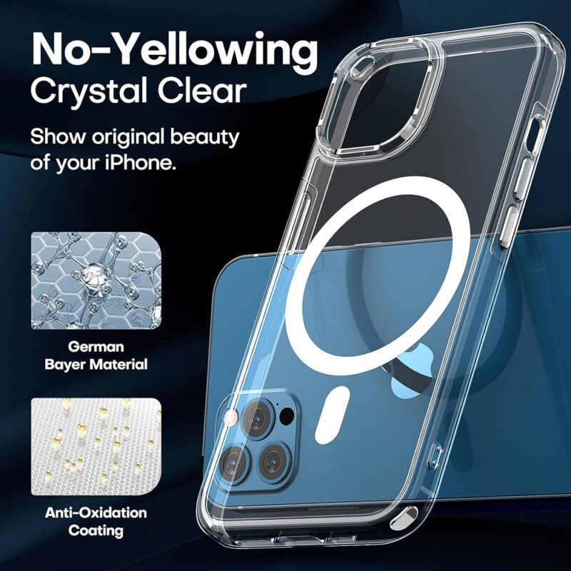 Capa Tauri iPhone 12 Pro Max 6.7 MagSafe, Película Vidro
