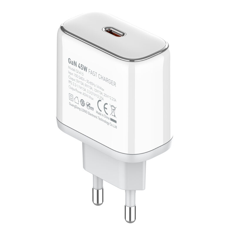 Carregador Usb-C Ldnio Q1415 45W Notebook Celular Turbo