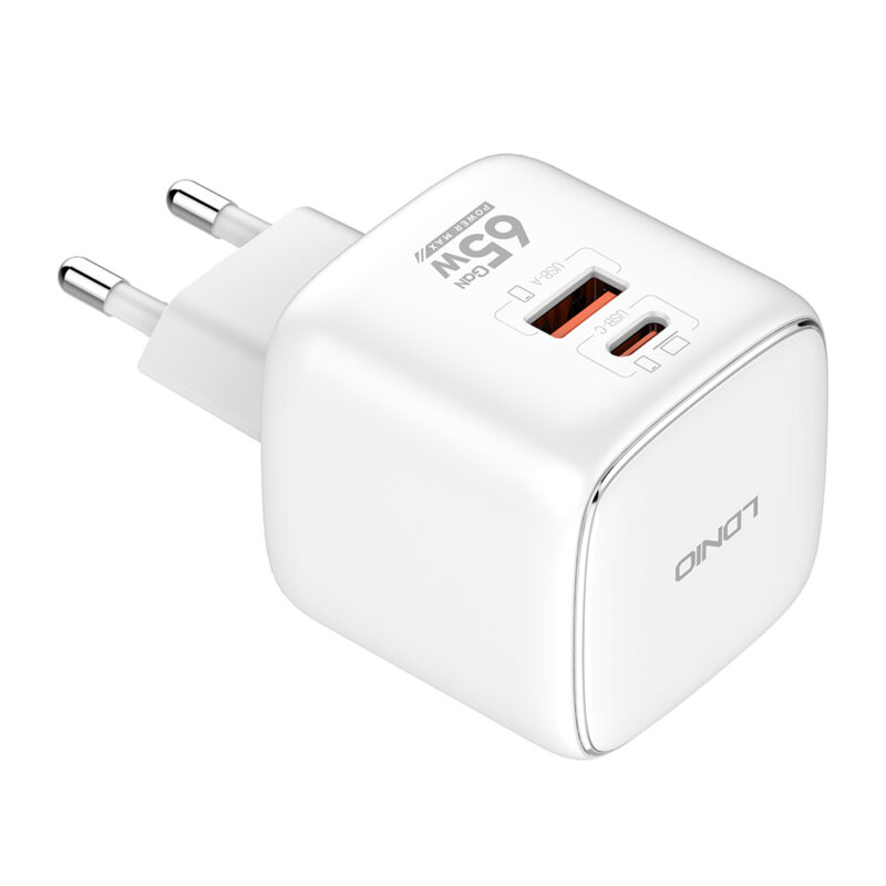 Carregador LDNIO Q2617C GaN 65W PD QC Notebook Duplo USB