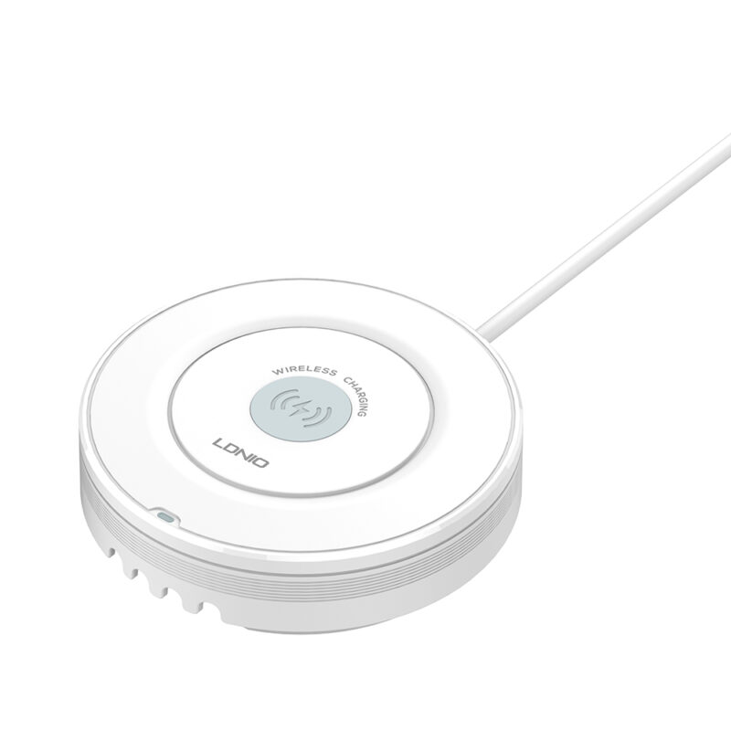 Carregador Mesa LDNIO QC3.0 PD 32W UsbA/C Sem Fio Rápido