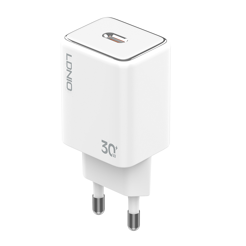 Carregador USB C LDNIO 30W Carga Rápida, Cabo Lightning