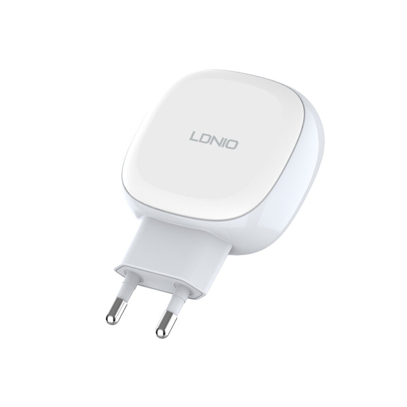 Carregador LDNIO 67W Super Rápido, Cabo Type-C Lightning