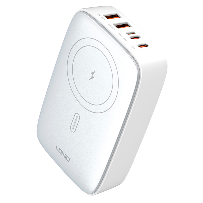 Carregador Usb LDNIO 140W GaN 6 em 1 Turbo PD QC Desktop