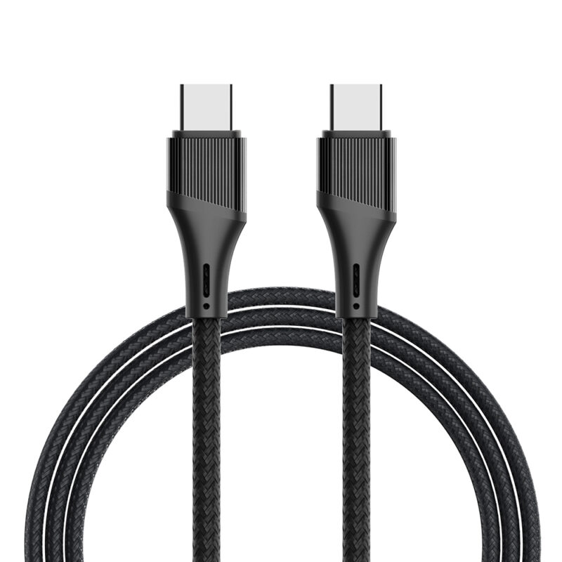Cabo Usb C Ldnio 100W Macho Carregamento Rápido 1Metro