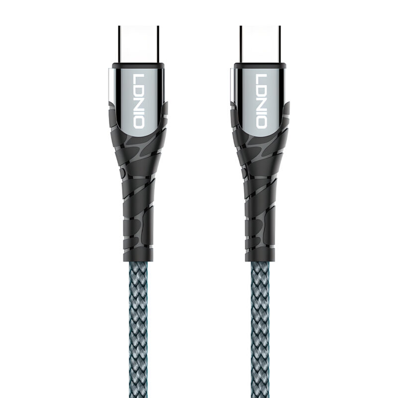 Cabo Usb-C Macho/Macho LDNIO Carregamento Rápido 1Metros