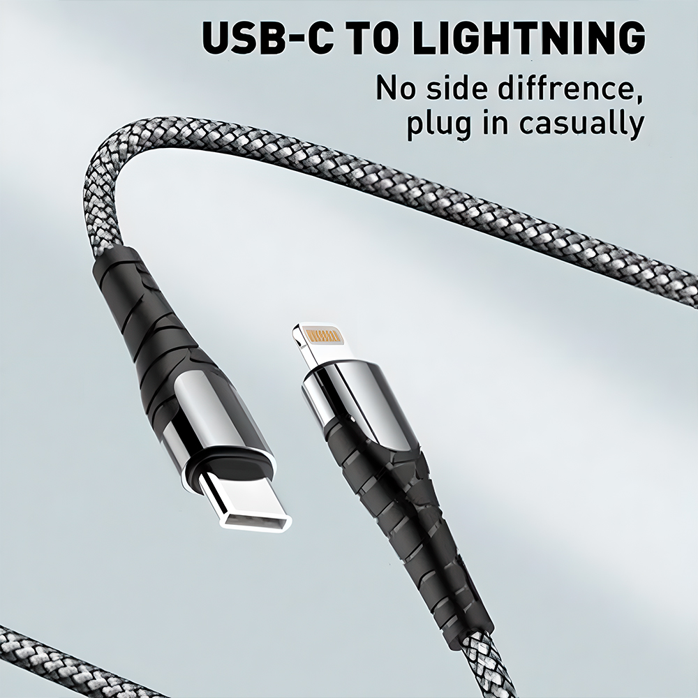 Cabo Usb C para Lightning LDNIO 1 Metro iPhone Rápido