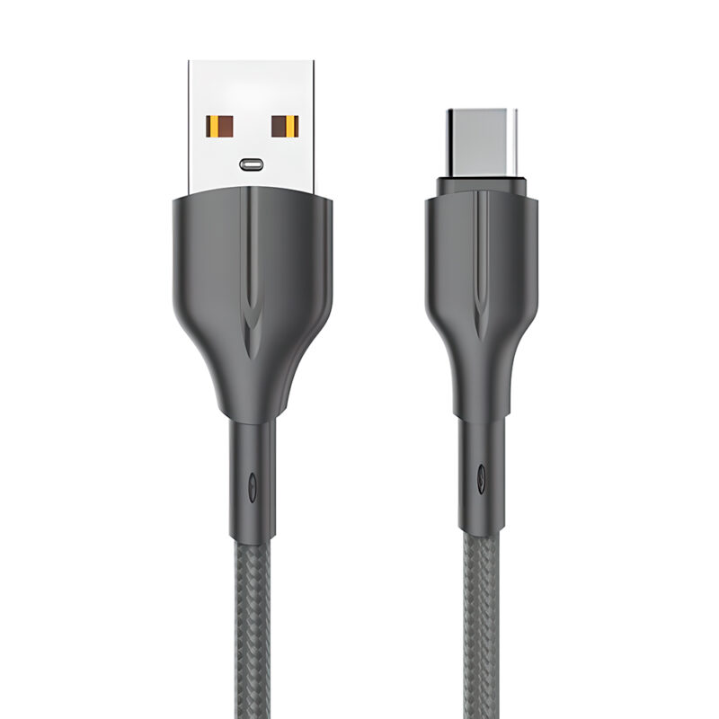 Ldnio Cabo Usb C Macho Carregamento Rápido 25W 2M Cinza