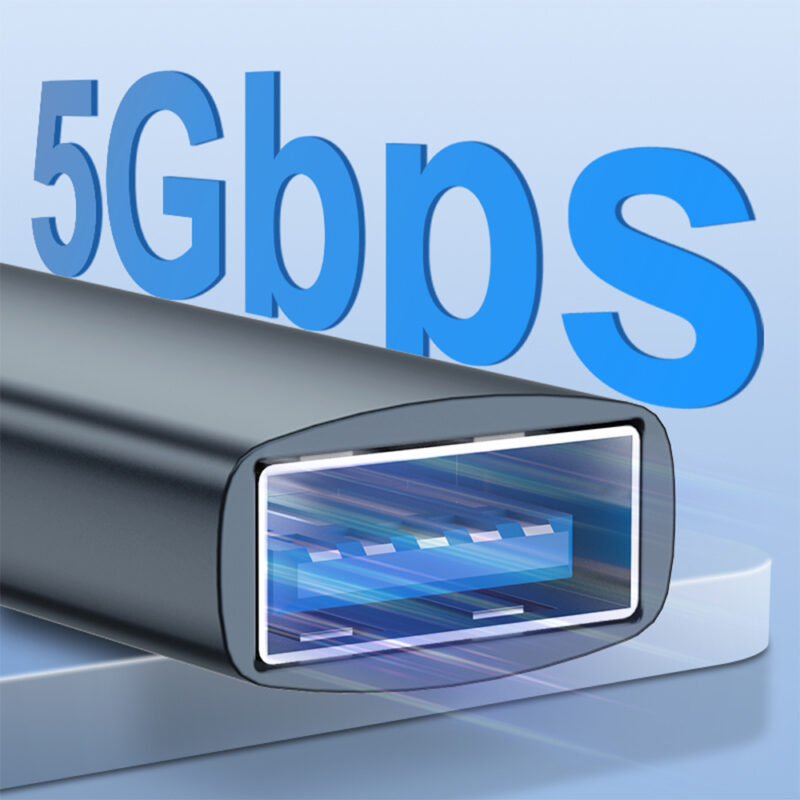 Hub Usb-C Ldnio Ds-87C 7 em 1 Portas Usb 3.0/2.0 4-Usb C