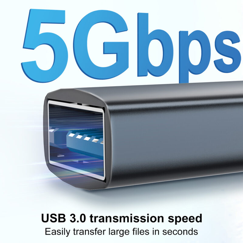 Hub USB-C LDNIO 7 em 1 Portas USB 3.0/2.0 para Notebook