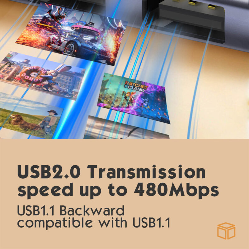 LDNIO USB-C Hub Adaptador Multiportas 4 Em 1 Tipo C